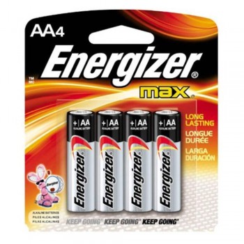 Energizer MAX AA Alkaline Batteries - 4pcs pack (Item No: B06-06) A1R2B219