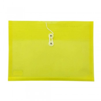 A4 Top Open Document Holder Yellow