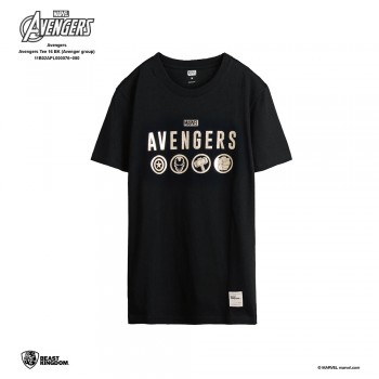 Avengers: Avengers Tee Group - Black, L