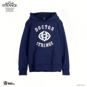 Marvel Dr. Strange: Dr. Strange Hoodie Necklace - Blue, Size XS (APL-DS-HD-001)