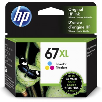 HP 67XL Tri-color Ink Cartridge (3YM58AA)